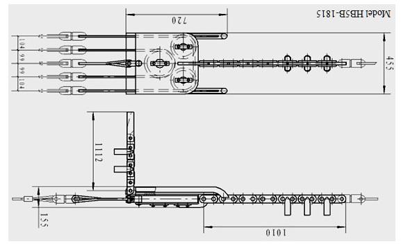 4つの束のコンダクター0のための用具の踏板をひもでつなぐSZ4Aの送電線