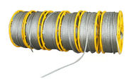 反ねじれの六角形30mm電流を通された鋼鉄ケーブルは試験ワイヤーを編んだ