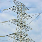 電流を通されるASTM A123は送電線のための鋼鉄タワーに格子をつける
