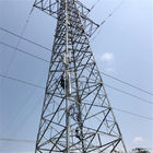 電流を通されるASTM A123は送電線のための鋼鉄タワーに格子をつける
