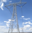電流を通された角度の鋼鉄11KV 33KV 132KV 220KV伝達タワー