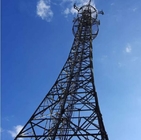 電気通信のための電流を通された鋼鉄Monopoleアンテナ鉄塔