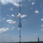 15 - 80mの高さはテレコミュニケーションのための3脚の管状の鋼鉄タワーに電流を通した