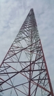60mの熱い浸された電流を通されたテレコミュニケーション鋼鉄タワーQ345