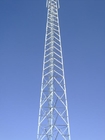 管状のテレコミュニケーション鋼鉄タワーの熱いすくいはQ355に電流を通した