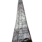 4ブラケットが付いている脚の場所のプロジェクトのテレコミュニケーションの鋼鉄タワー