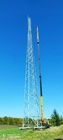 アンテナ格子テレコミュニケーション鋼鉄タワーQ255材料