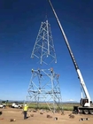 格子場所のプロジェクトのために電気鋼鉄タワーの送電線