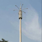 鋼鉄Q345 Monopole通信塔の熱いすくいは電流を通した