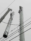 電流を通される熱いすくいが付いている鋼鉄Q235テレコミュニケーションの鋼鉄タワー