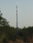 電流を通されるの電気通信GSMのアンテナ鋼鉄Monopoleタワー
