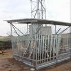 コミュニケーションに使用する格子タイプ ペンキのキットの鋼鉄タワー