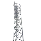 テレコミュニケーションのための熱いすくいの電流を通された鋼鉄管状タワー