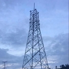 電流を通される熱いすくいが付いているテレコミュニケーションの鋼鉄管状タワー