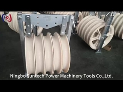 滑車ブロックをひもでつなぐ660mm Nyloneの束の試験ワイヤー ロープCondutor