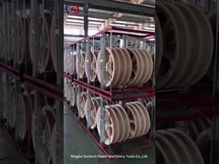 滑車ブロックをひもでつなぐ822mm MCのナイロン ワイヤー コンダクター