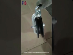 架線 丸ベルト ホールドダウン ワイヤーケーブル 滑車 ストリングブロック