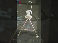 地下ケーブル 地下ロール鋼管 引き上げツール