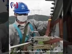 ISO JQJ アングル・スチール・カッター 地下ケーブル引くツール