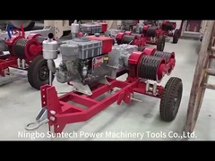 同時吊り上げ・引き上げ作業用 5T 大容量ダブルドラムウィンチ