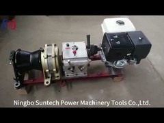 緊急救助活動用コンパクト軽量ポータブルシャフトドライブウィンチ