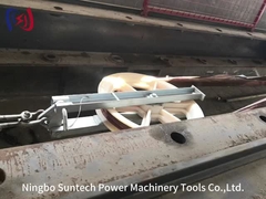 高容量単片シブブロック 円滑な操作のためにボールベアリング