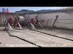 Watch: 30kn Transmission Line Stringing Equipment , Hydraulic Cable Puller Showcase