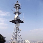 信号伝達のための自己支持Q235 Q345の鋼鉄電気通信の細胞の場所タワー