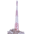 4脚の電流を通されたASTM A123の角度鋼鉄タワー コミュニケーション ラジオWifi Gsm