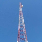 80mのテレコミュニケーションのための3脚の管状の鋼鉄タワー