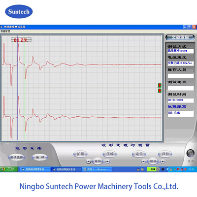 地下ケーブル障害距離検出器,配送ケーブル障害検出器 8G ストレージ