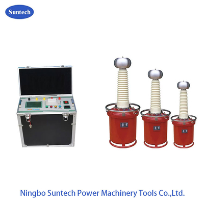 SF6 ガス絶縁 AC ヒポット試験装置 AC ヒポット分析器 80KV 100mA