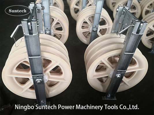送電線のためのブロックをひもでつなぐ660X110mmの試験ワイヤー束ねられたコンダクター