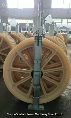 220KV 送電線用 バンドアルミニウム導電機 ポリブロック
