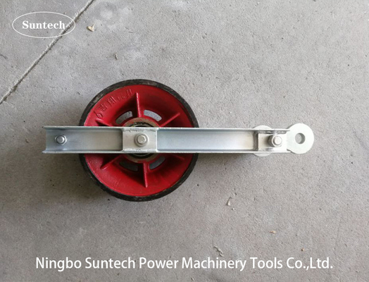 ブロックをひもでつなぐ916mm 300KN単一の鋼鉄Sheaveコンダクター