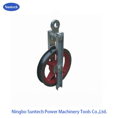 ブロックをひもでつなぐ916mm 300KN単一の鋼鉄Sheaveコンダクター