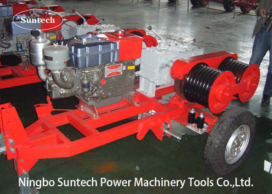 ホンダ エンジン5トンの力の構造のための機械を引っ張る二重キャプスタンのウィンチ ケーブル