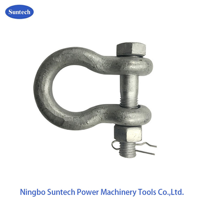 熱いすくいは炭素鋼120KN 16mm Dの手錠に電流を通した
