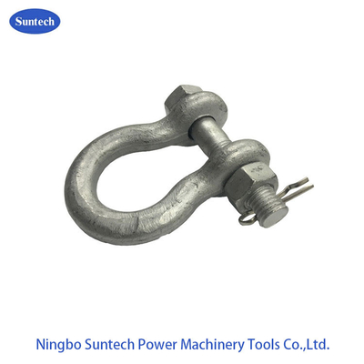 熱いすくいは炭素鋼120KN 16mm Dの手錠に電流を通した