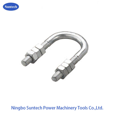 洗濯機およびナットが付いている電力線M6 M8 M10 M12 M16 M20 M24の炭素鋼のU字型ボルト