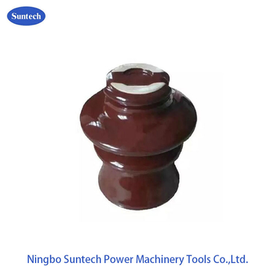 艶をかけられたPinの高圧磁器の絶縁体11KV P - 11 - Y