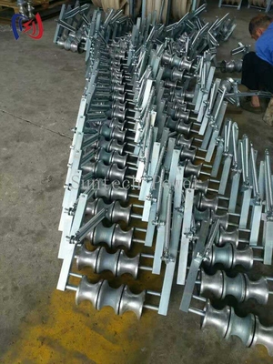 3つのナイロンシブ 空気線 導体 ストリングブロック 送電線のストリング
