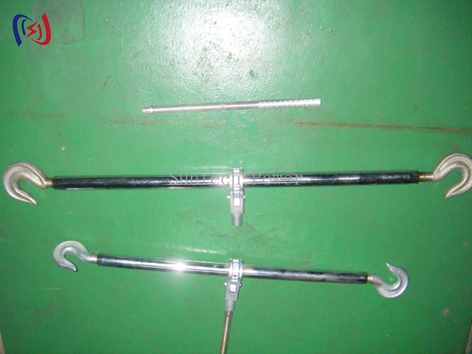 電力線の張力とサポートのための重用ダブルフック鋼ターンブックル