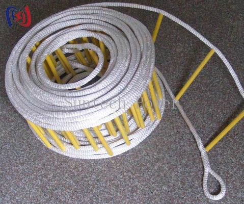活線作業用絶縁ロープはしご 100kV誘電