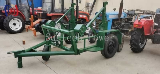 重荷ケーブルリールトレーラー 20T 工業輸送用容量
