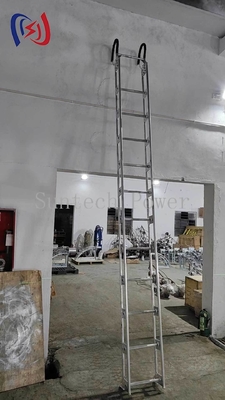 アルミ合金梯 2.5-7M 150KG 工業用