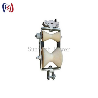 電源送電線 SH2-OPGW1を交換するためのダブルシブブロック