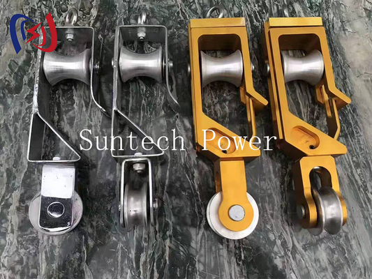 電源送電線 SH2-OPGW1を交換するためのダブルシブブロック