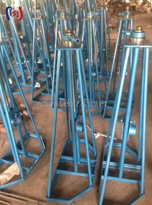ケーブル設置用重用鋼ロールスタンド 10-50KN