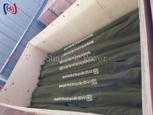 安全な電気スイッチング用の10-500kv定格電圧、全長3-8M、ノード数3-4の高電圧絶縁スイッチロッド